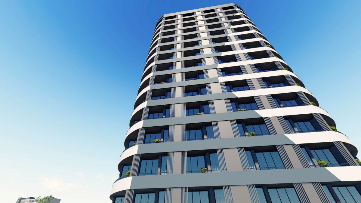 Новый высотный жилой комплекс с апартаментами 1+1 на берегу моря - Фото 6