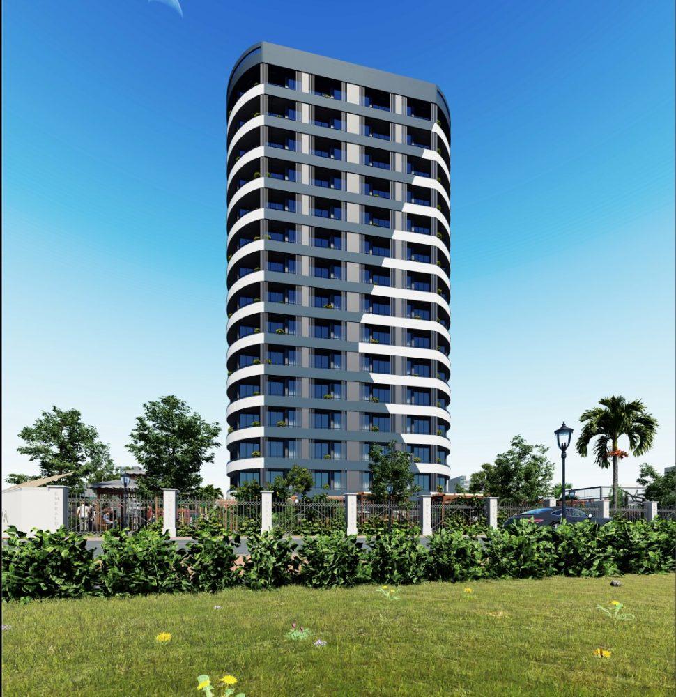 Новый высотный жилой комплекс с апартаментами 1+1 на берегу моря - Фото 5