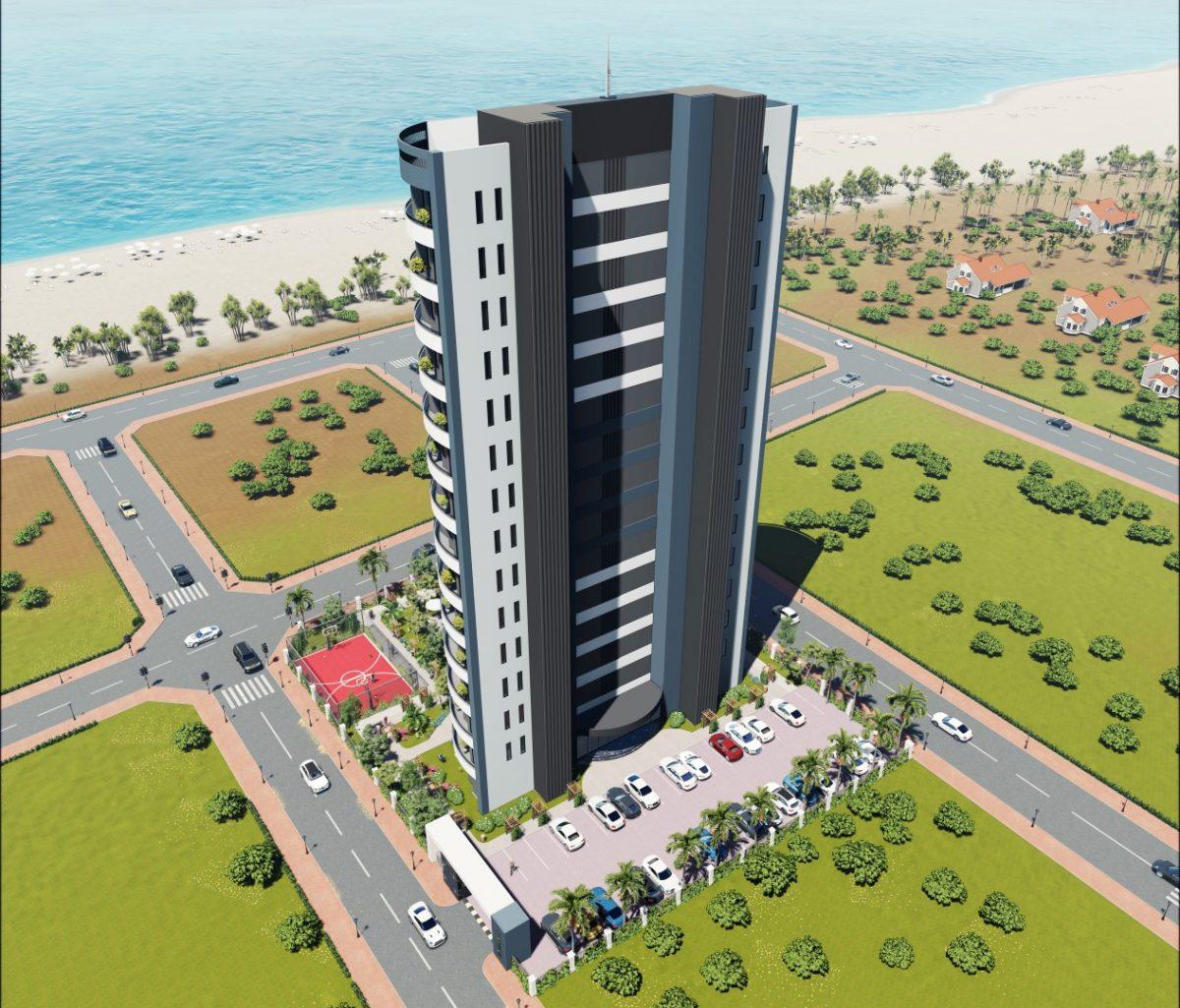 Новый высотный жилой комплекс с апартаментами 1+1 на берегу моря - Фото 10