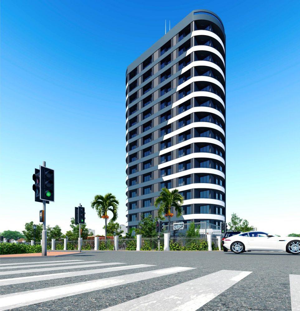 Новый высотный жилой комплекс с апартаментами 1+1 на берегу моря - Фото 3