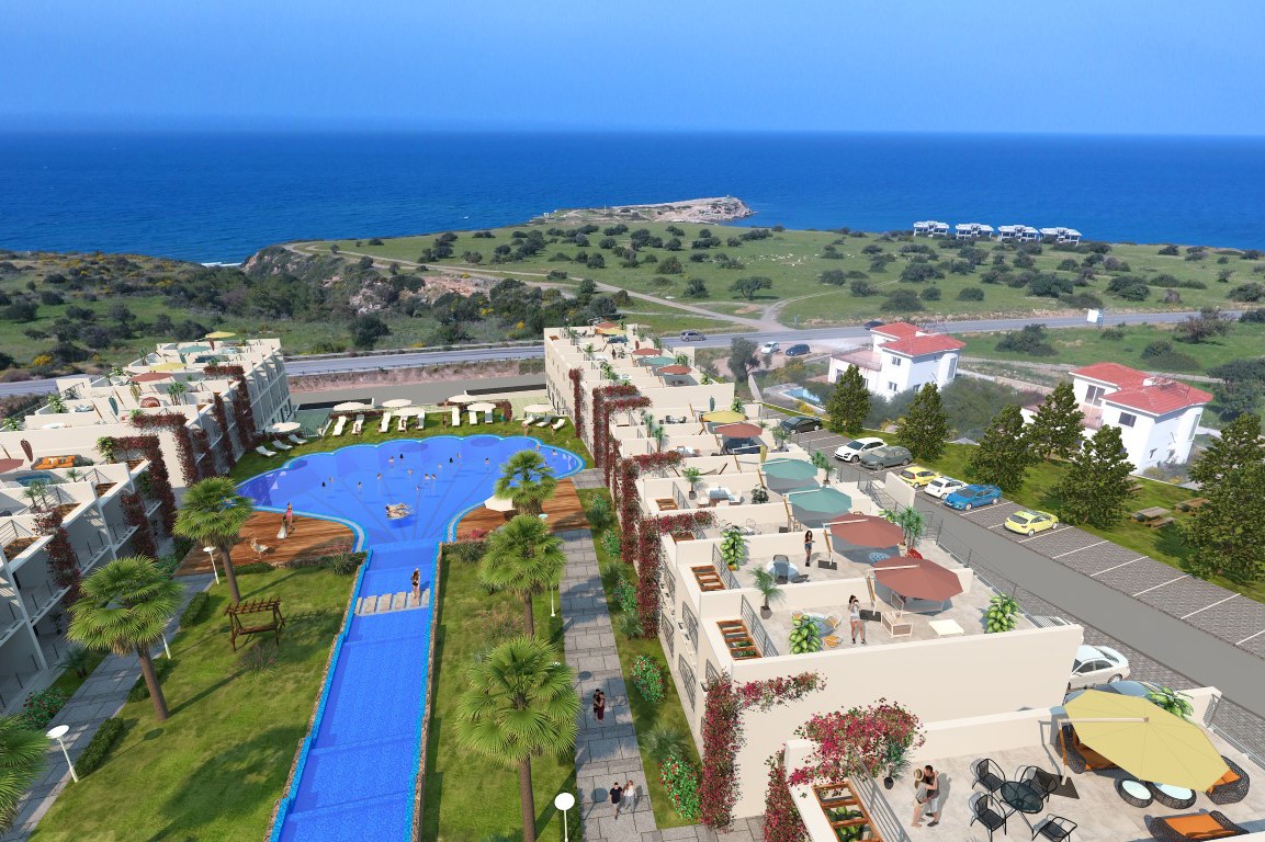 Новый проект на Северном Кипре элит-класса, апартаменты планировкой студия 35 м2 - Фото 5