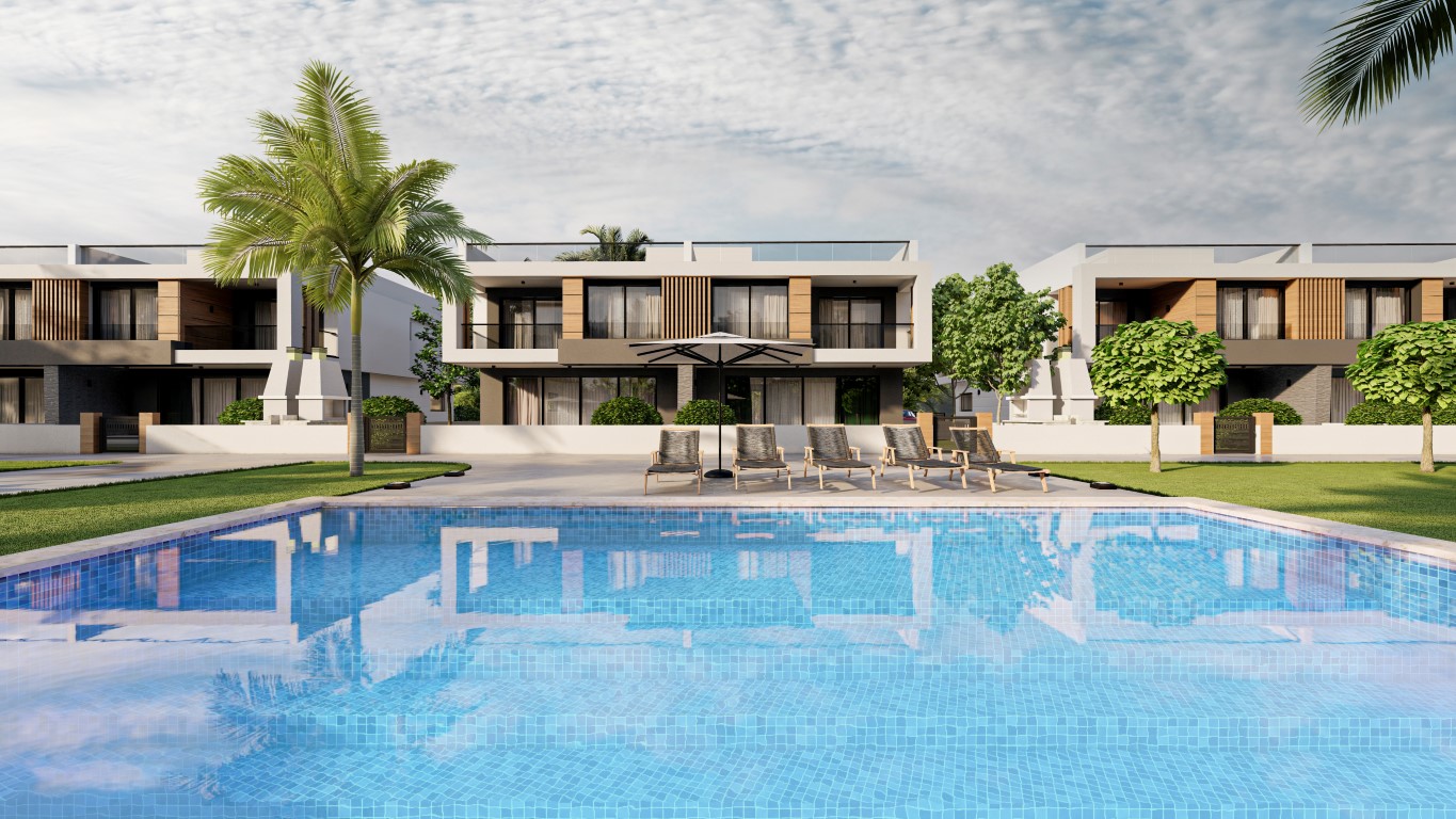 Проект современного Жилого Комплекса на Северном Кипре, апартаменты планировкой 1+1, 2+1 - Фото 14