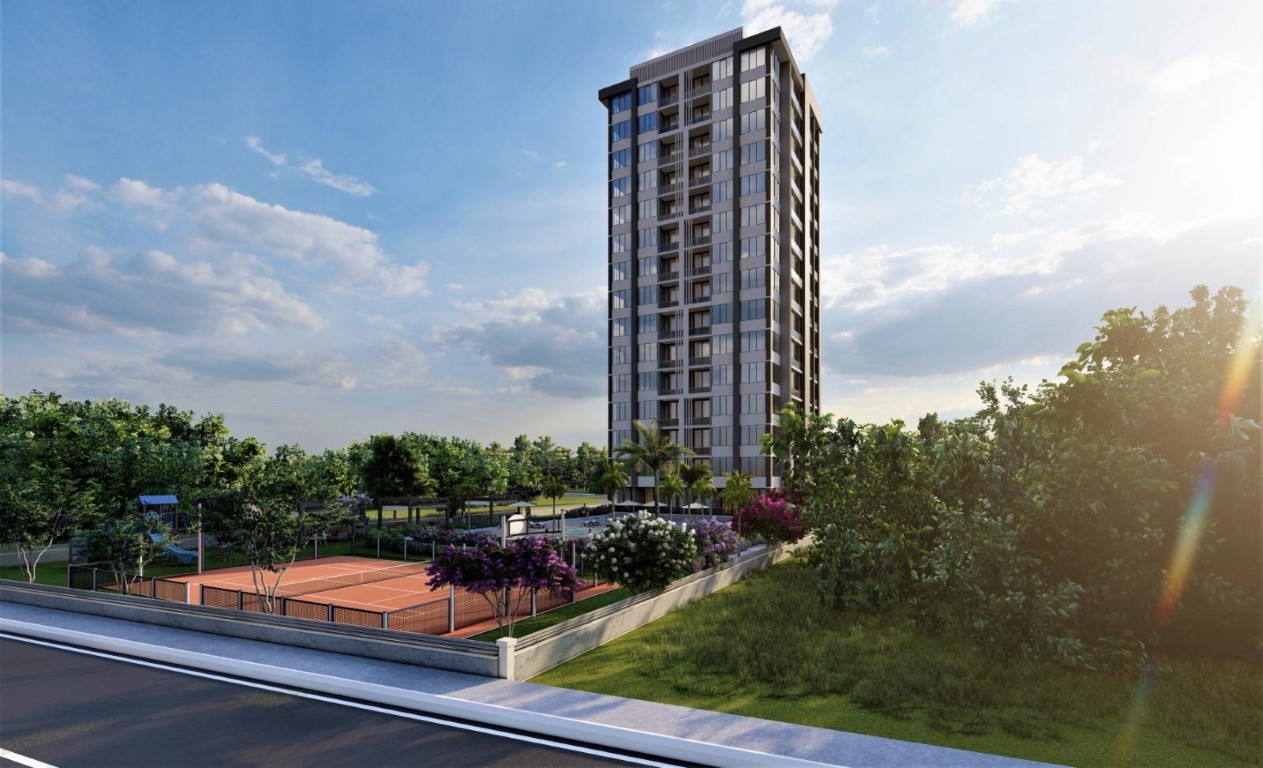 Новый уютный жилой комплекс в городе Мерсин, апартаменты планировкой 1+1, 2+1 - Фото 3