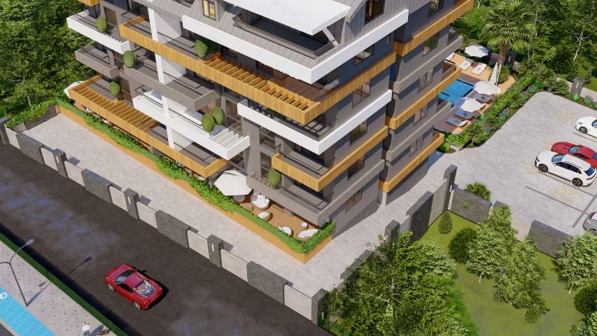 Новый жилой комплекс в Газипаше, с апартаментами планировкой 1+1, 2+1 - Фото 7