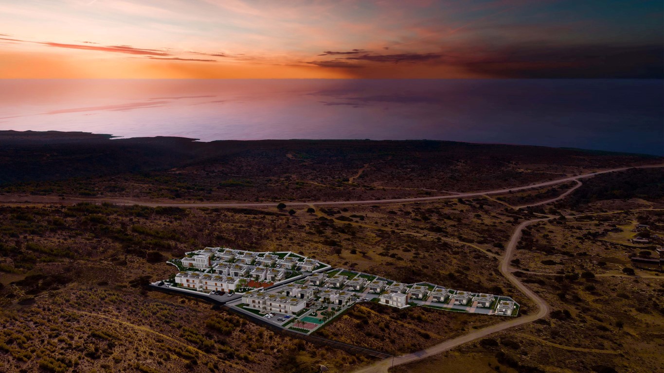 Новый светлый комплекс вилл на Северном Кипре, с видом на море и горы - Фото 2