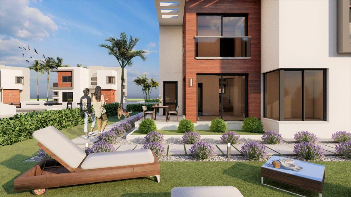 Проект новых вилл на Северном Кипре c апартаментами планировкой 3+1 площадью 195 м2, район Искеле - Фото 10