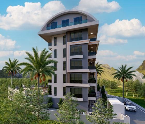 Новый проект жилого комплекса в Алании, район Джикджилли, различных типов - 1+1, 2+1 и 3+1 - Фото 2