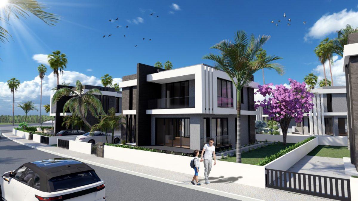 Проект вилл на Северном Кипре, с апартаментами планировкой 3+1 и 4+1 - Фото 9