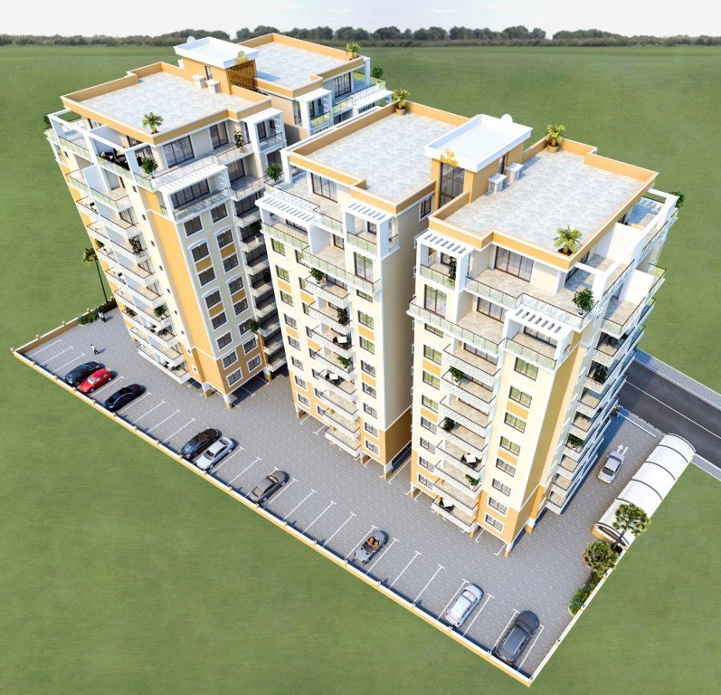 Новый жилой комплекс в Кирении, Северный Кипр (площадь - 60-140 м²) - Фото 2