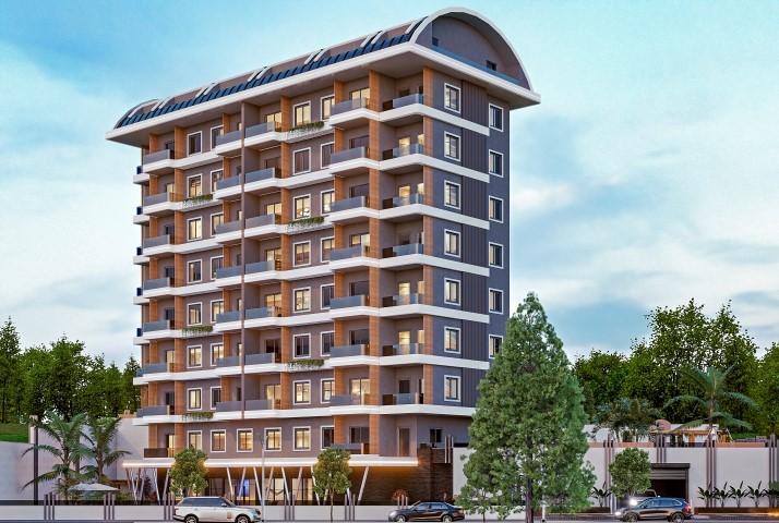 Новый проект с апартаментами 1+1 и 2+1, в тихом районе Демирташ