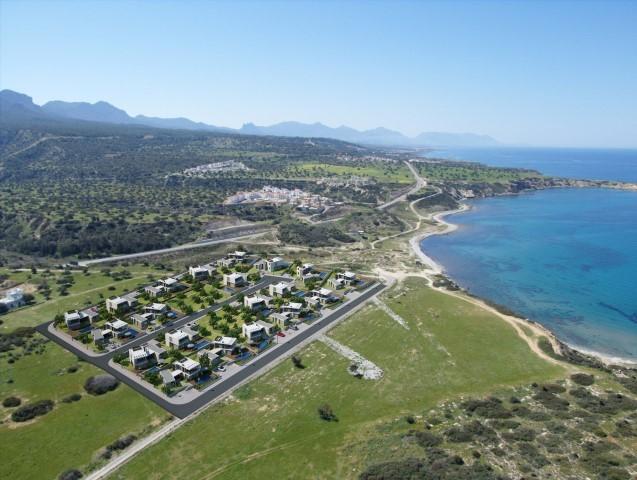 Новый проект вилл на Северном Кипре, расположенный на берегу моря, Эсентепе