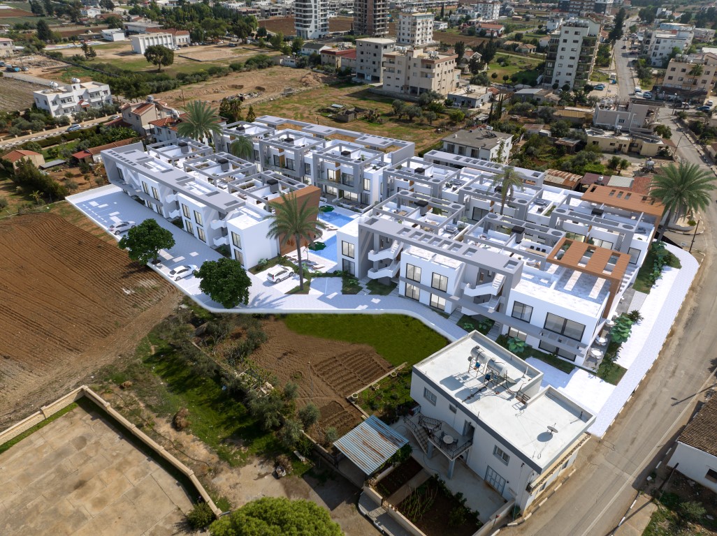 Новый ЖК на Северном Кипре, апартаменты планировкой 2+1 площадью 105 м2 - Фото 1