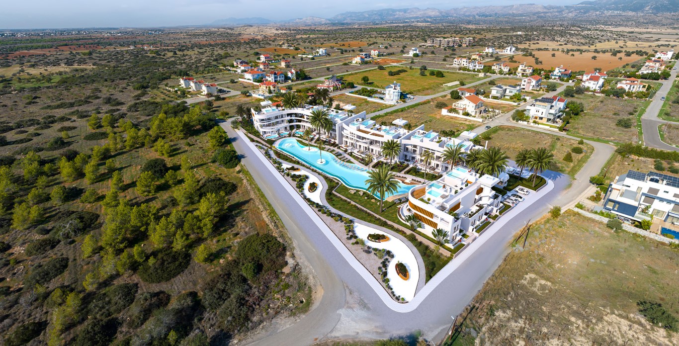 Новый проект на Северном Кипре, в районе Искеле, с апартаментами в стиле лофт - Фото 1
