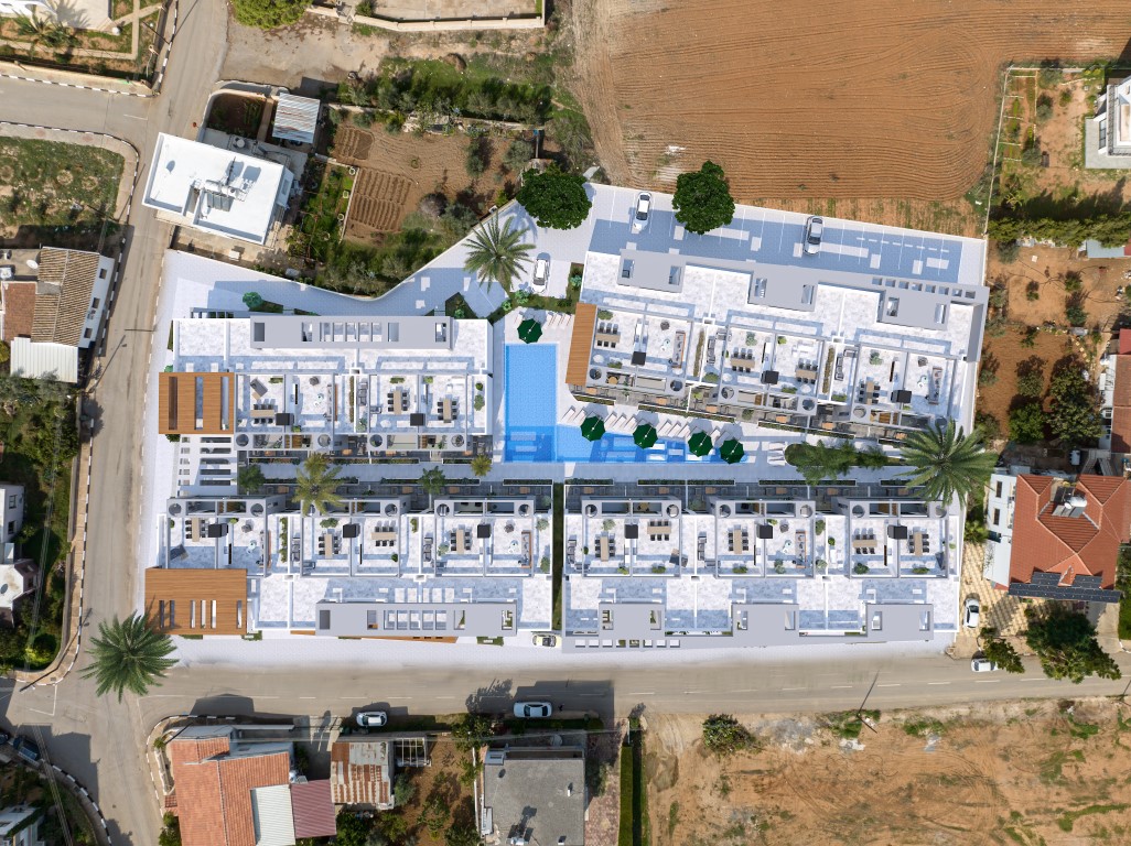 Новый ЖК на Северном Кипре, апартаменты планировкой 2+1 площадью 105 м2 - Фото 2