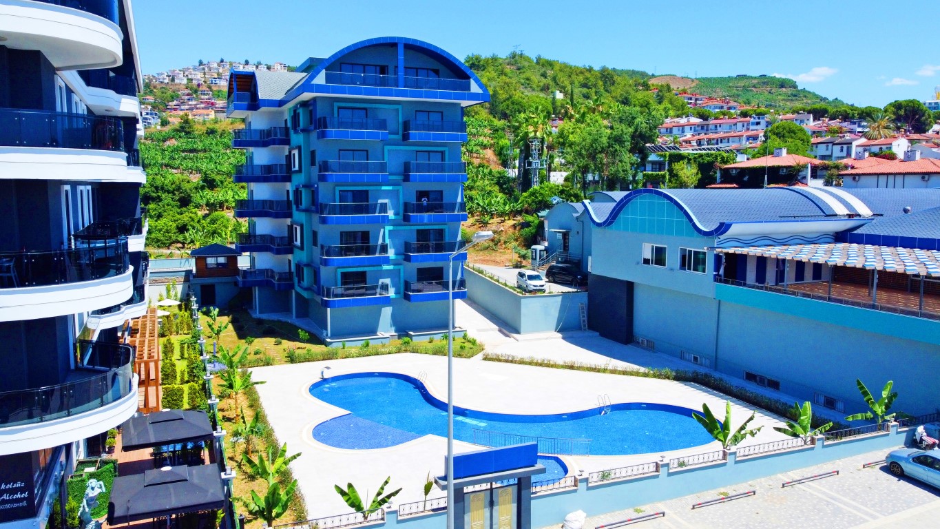 Двухкомнатная квартира в районе Каргыджак рядом с морем площадью 50 м²