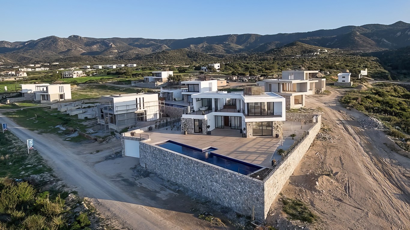 Проект вилл на Северном Кипре, расположенный на берегу моря, Эсентепе - Фото 3