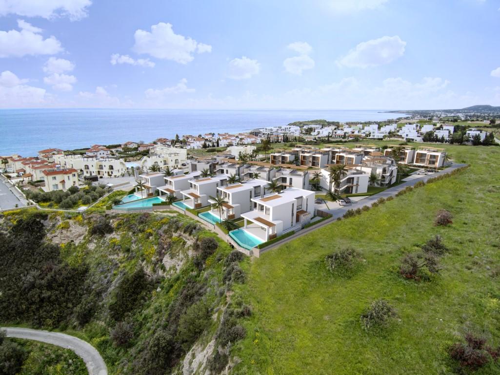 Новый проект вилл и квартир с видом на море, Кирения-Гирне - Фото 3