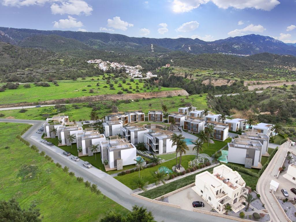 Новый проект вилл и квартир с видом на море, Кирения-Гирне - Фото 4