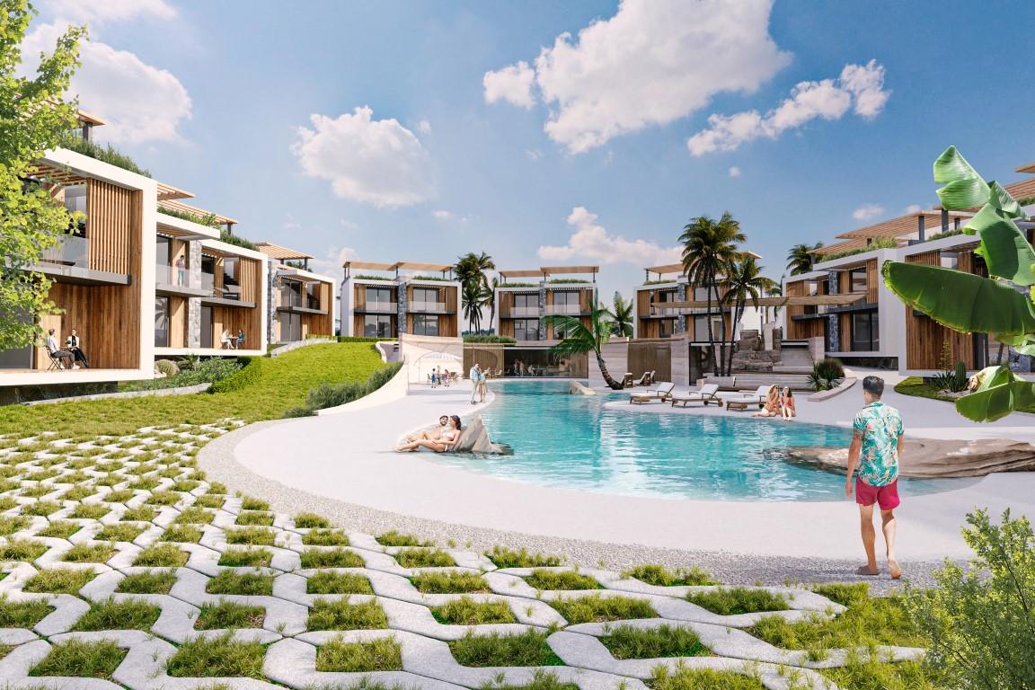 Новый проект вилл и квартир с видом на море, Кирения-Гирне - Фото 15