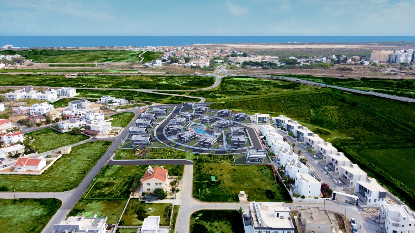 Проект вилл на Северном Кипре, с апартаментами планировкой 3+1 и 4+1 - Фото 4