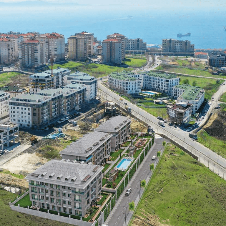 Проект нового жилого комплекса в городе Стамбул, район Бейликдюзю