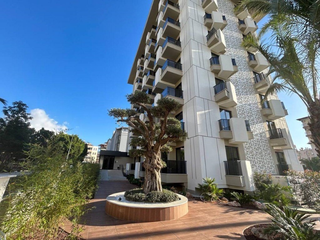 Двухкомнатная квартира в новом доме рядом с морем в Алании - Фото 11