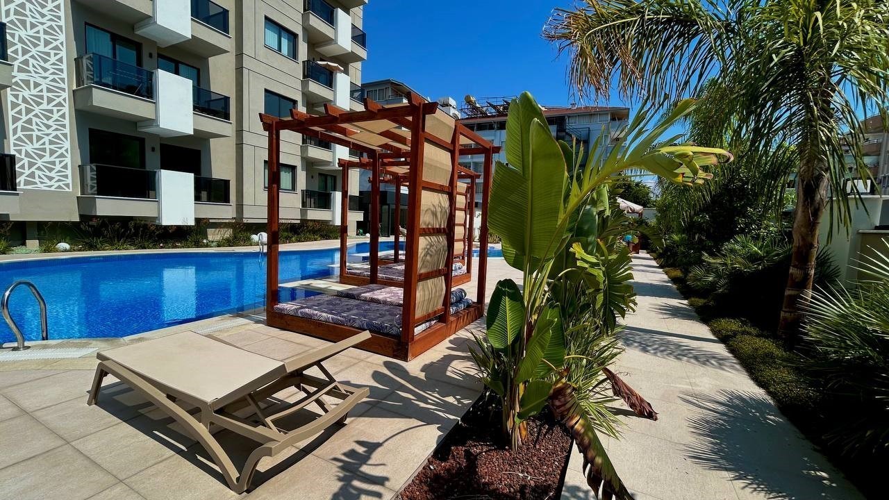 Двухкомнатная квартира в новом доме рядом с морем в Алании - Фото 5