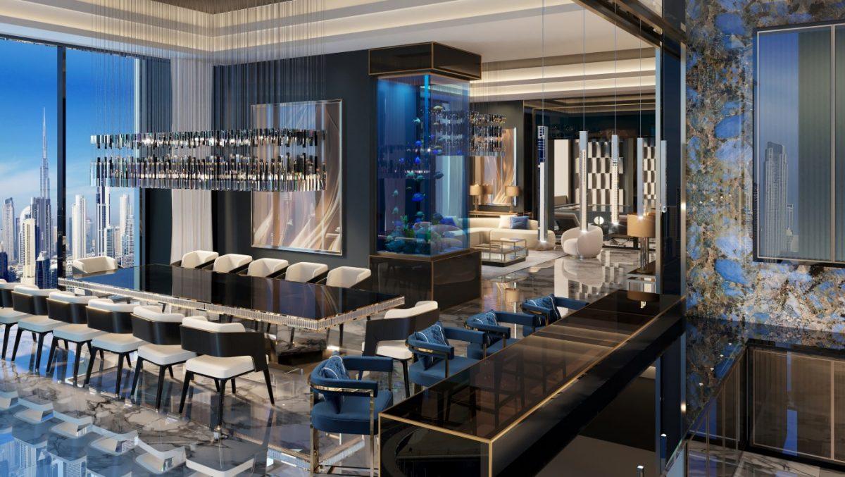 Уникальный проект Burj Binghatti Jacob & Co Residences расположенный в районе Business Bay, Дубай - Фото 36