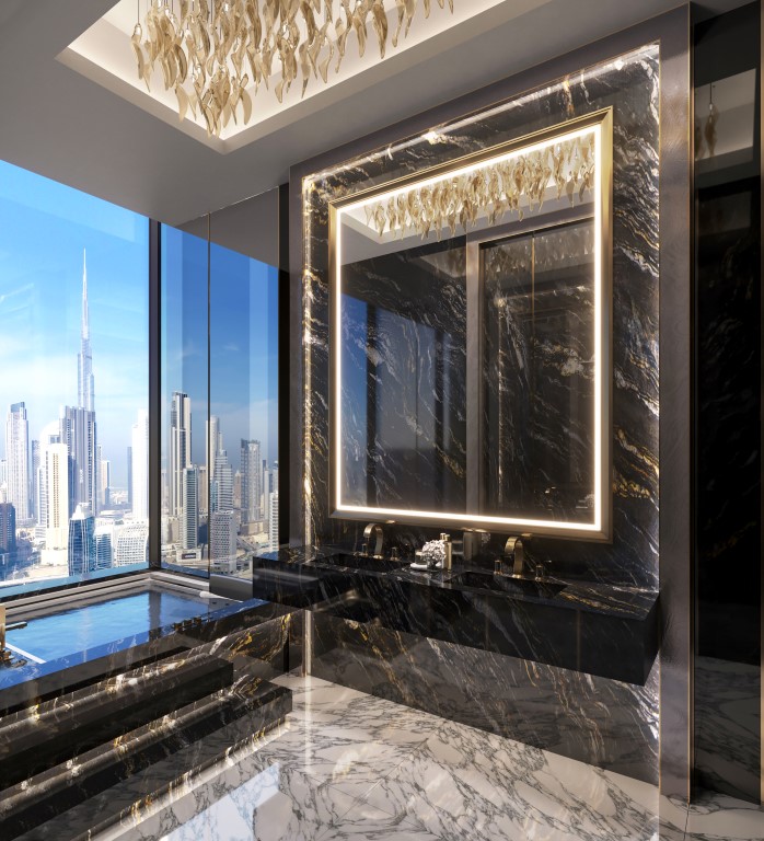 Уникальный проект Burj Binghatti Jacob & Co Residences расположенный в районе Business Bay, Дубай - Фото 41