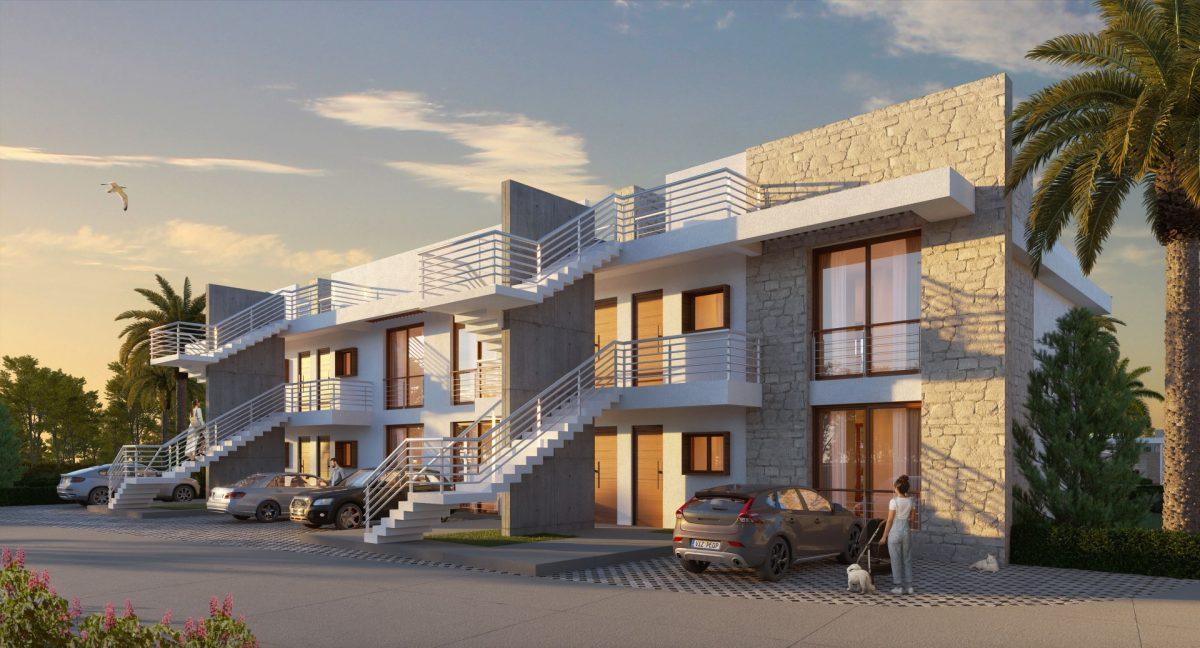 Новый проект вилл и квартир на Северном Кипре с видом на море, район Эсентепе - Фото 5