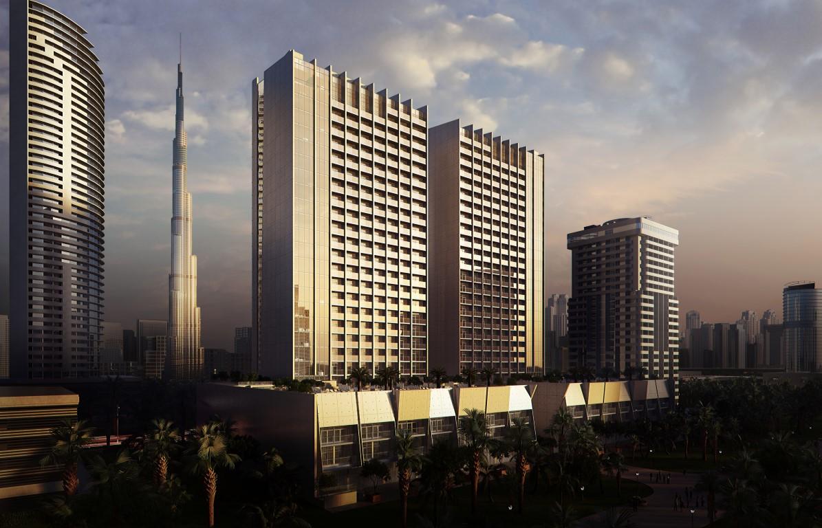 Элитный проект башен-близнецов, расположенный в самом сердце Дубая