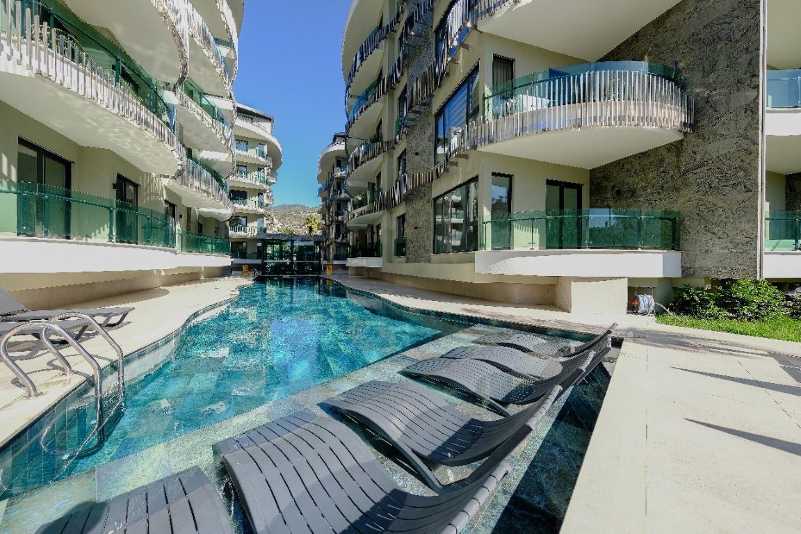 Двухкомнатная квартира 50 м² рядом с морем в центре Алании