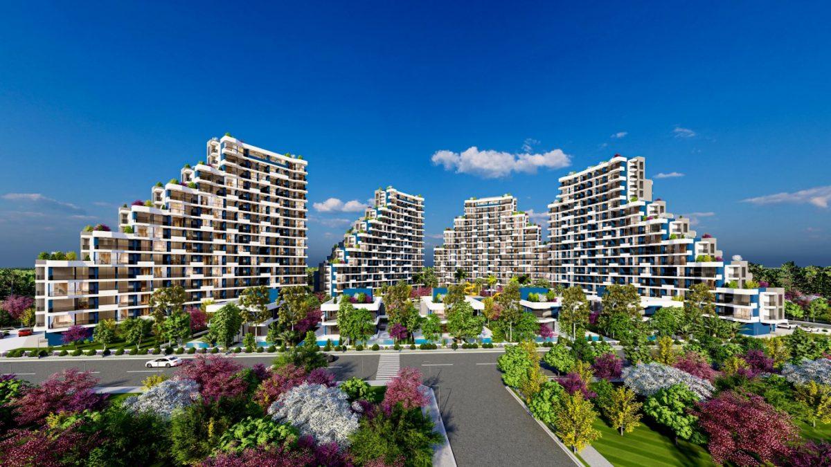 Новый масштабный проект в Мерсине с концепцией « город в городе», район Томюк - Фото 1