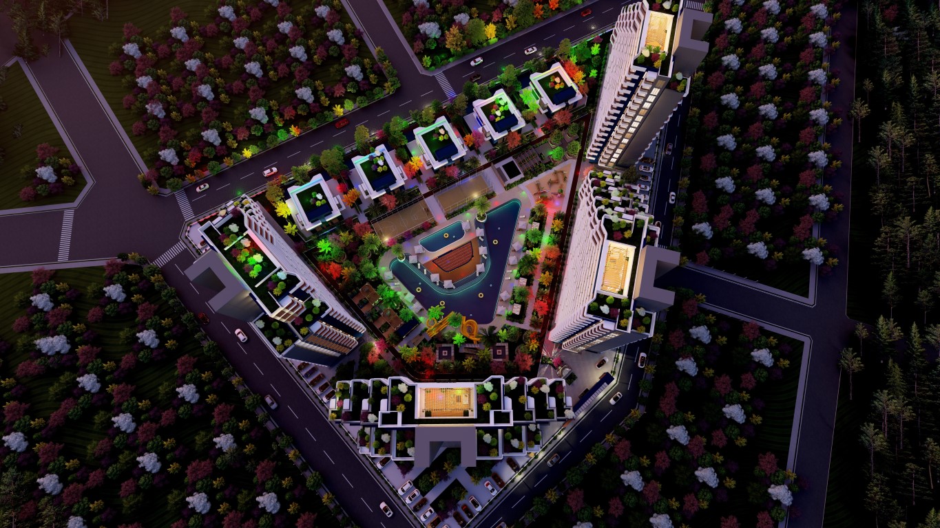 Новый масштабный проект в Мерсине с концепцией « город в городе», район Томюк - Фото 4