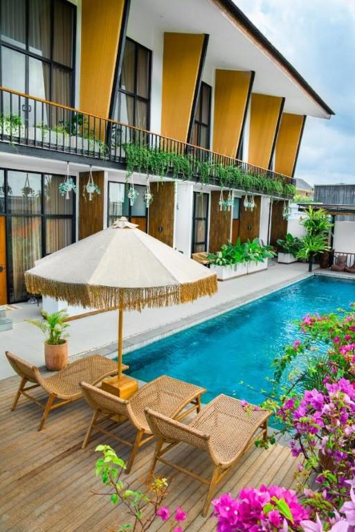 Комплекс с апартаментами в стиле лофт, в 450 м от центрального пляжа Batu-Bolong - Фото 3