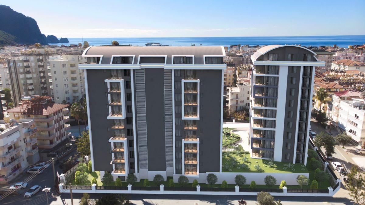 Апартаменты планировкой 1+1 в новом комплексе рядом с пляжем Клеопатра - Фото 5