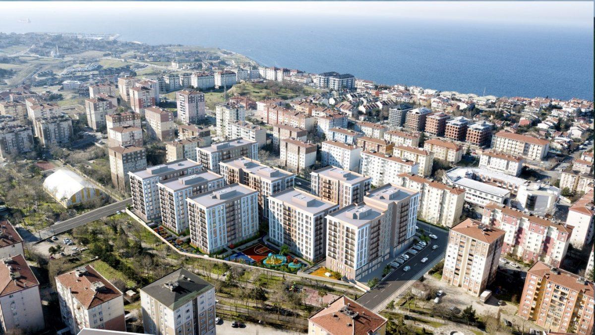 Новый современный ЖК, с апартаментами планировкой 2+1 и 3+1 в  городе Стамбул - Фото 1