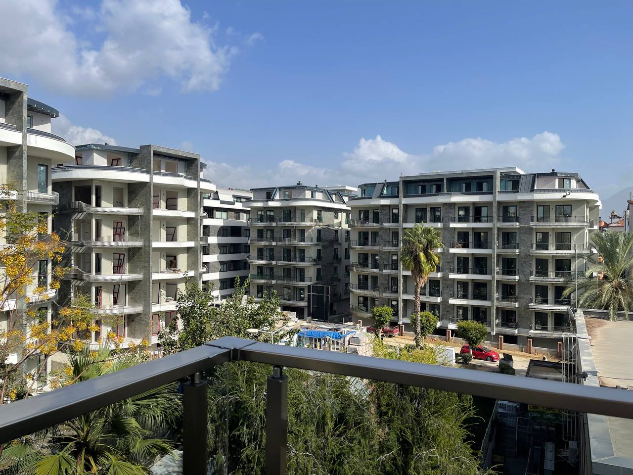 Двухкомнатная квартира с просторным балконом в центре Алании - Фото 11
