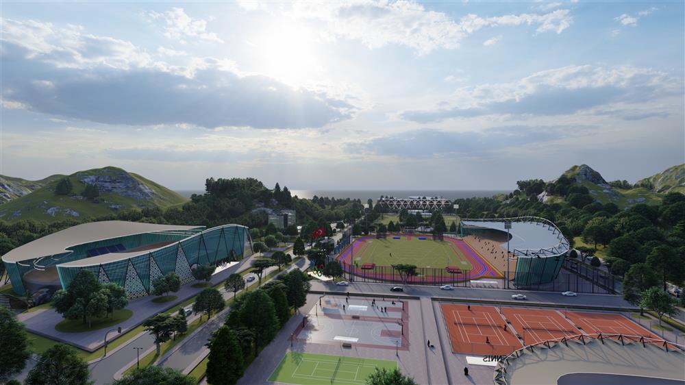 В Аланье строят крупный спортивный комплекс