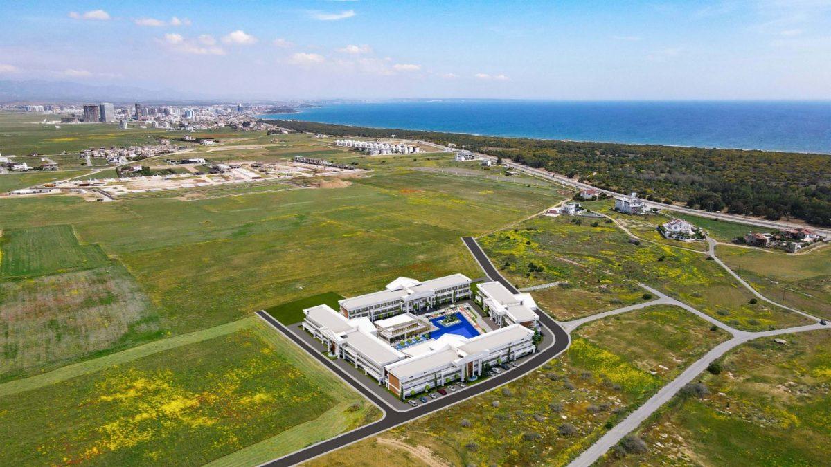 Жилой комплекс с апартаментами планировкой 1+0 , 1+1 и 2+1 на Северном Кипре, в 1000 м от моря - Фото 3