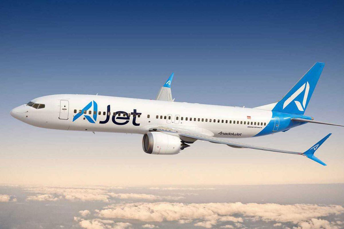 Турецкая авиакомпания AJet запускает перелеты в марте