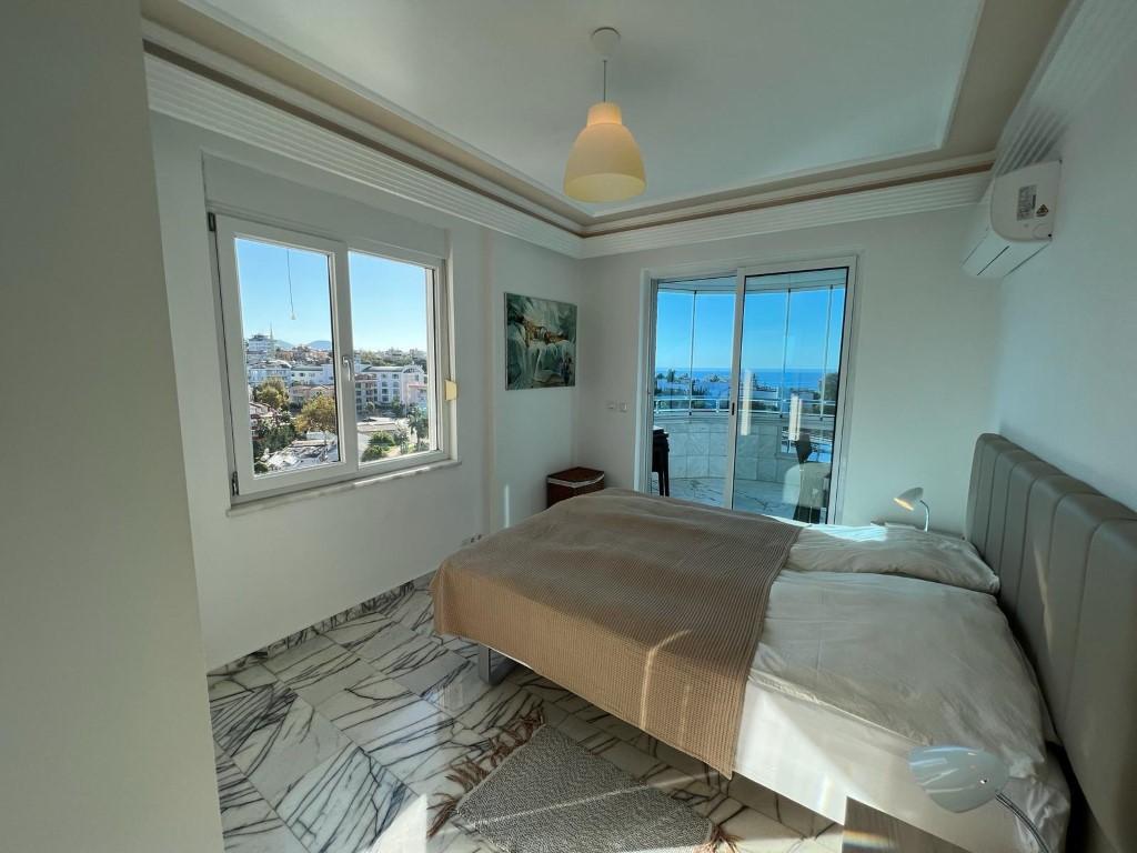 Светлая трехкомнатная квартира с красивым видом на море, Тосмур - Фото 9