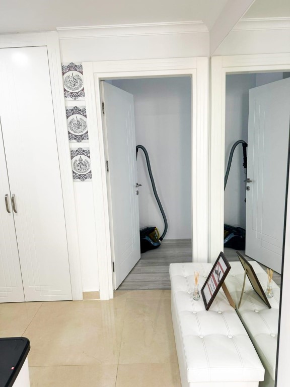 Меблированная трехкомнатная квартира в шаговой доступности от моря в районе Каргыджак - Фото 16