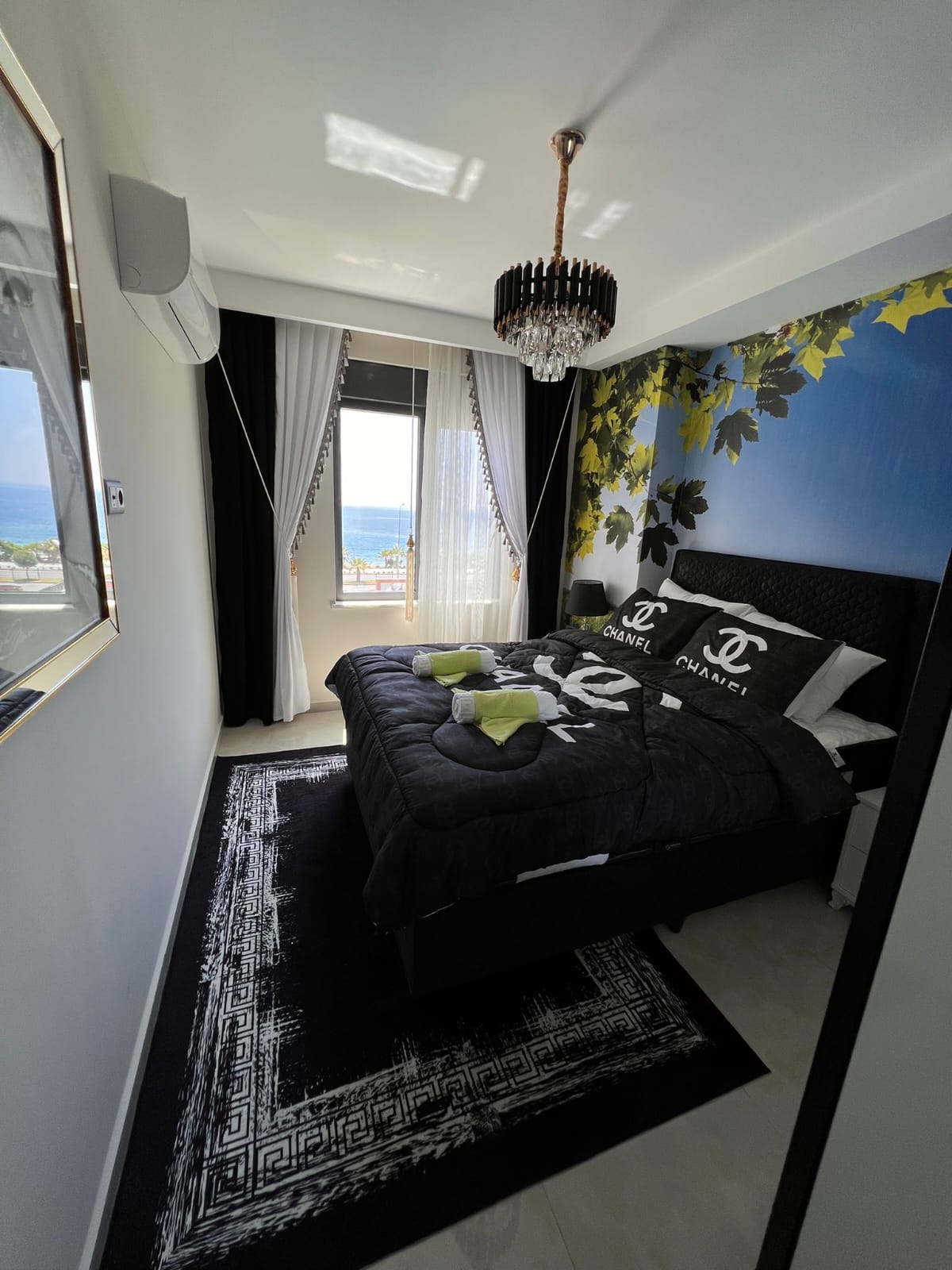 Трехкомнатная квартира с видом на море в районе Махмутлар - Фото 26