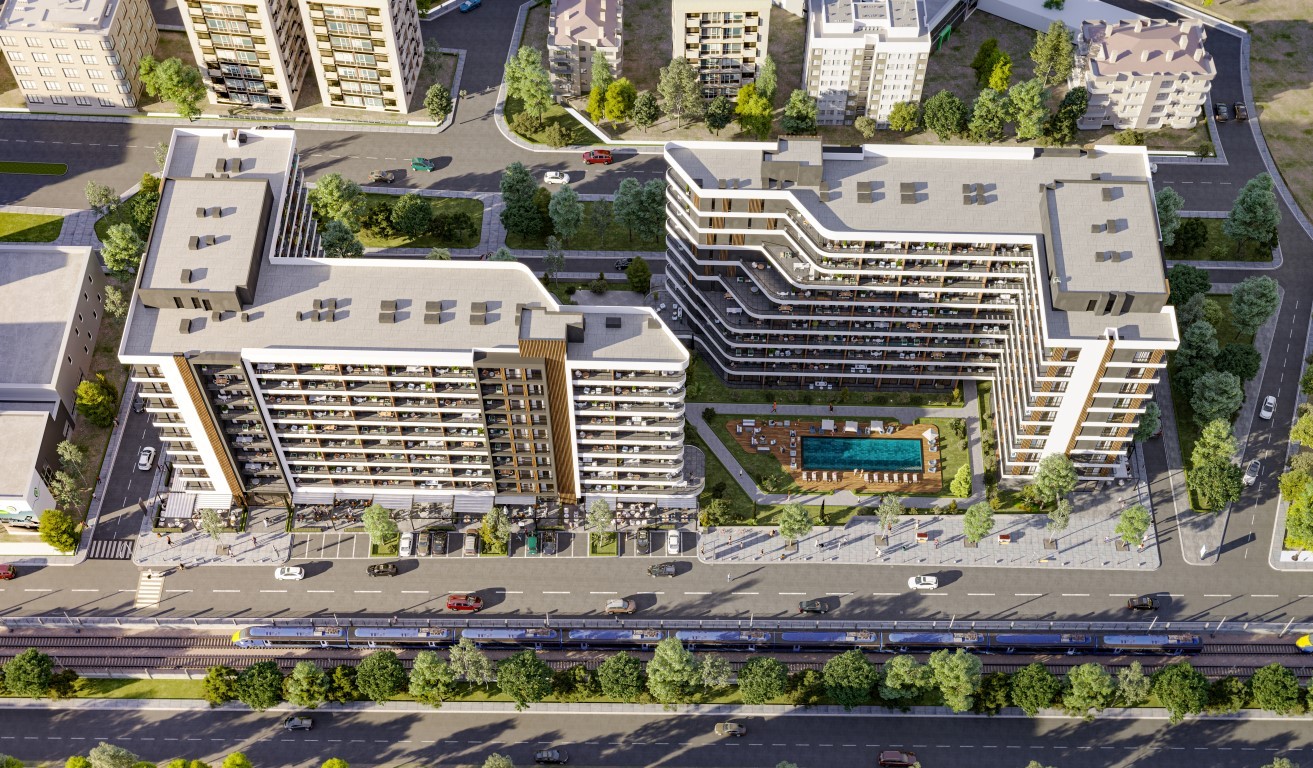 ЖК на завершающем этапе строительства в районе Борнова, Измир - Фото 2