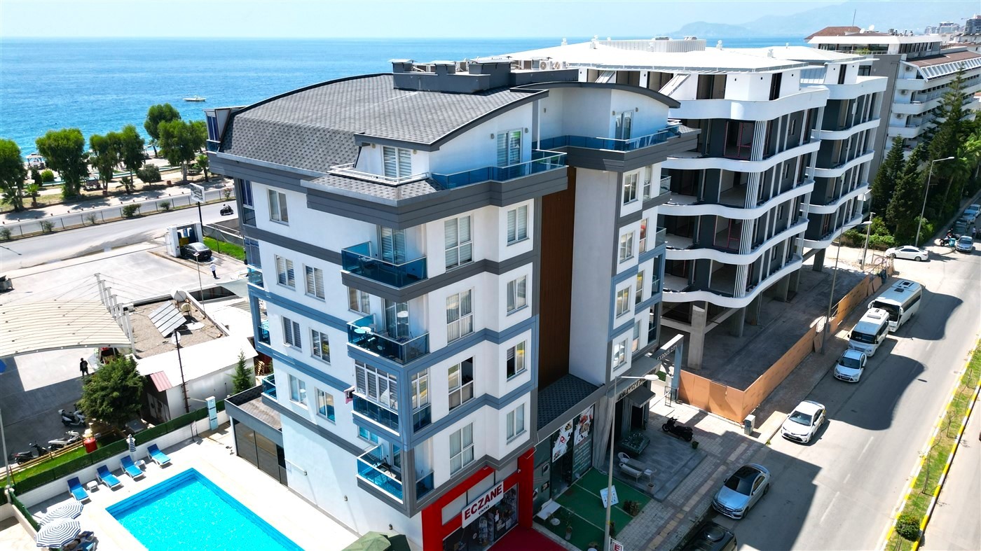 Двухкомнатная квартира рядом с морем в районе Каргыджак - Фото 1