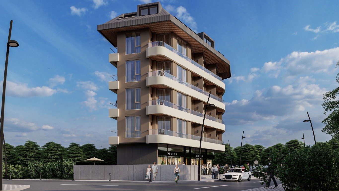 Новый комплекс с квартирами 60-180 м² в престижном районе Оба - Фото 3