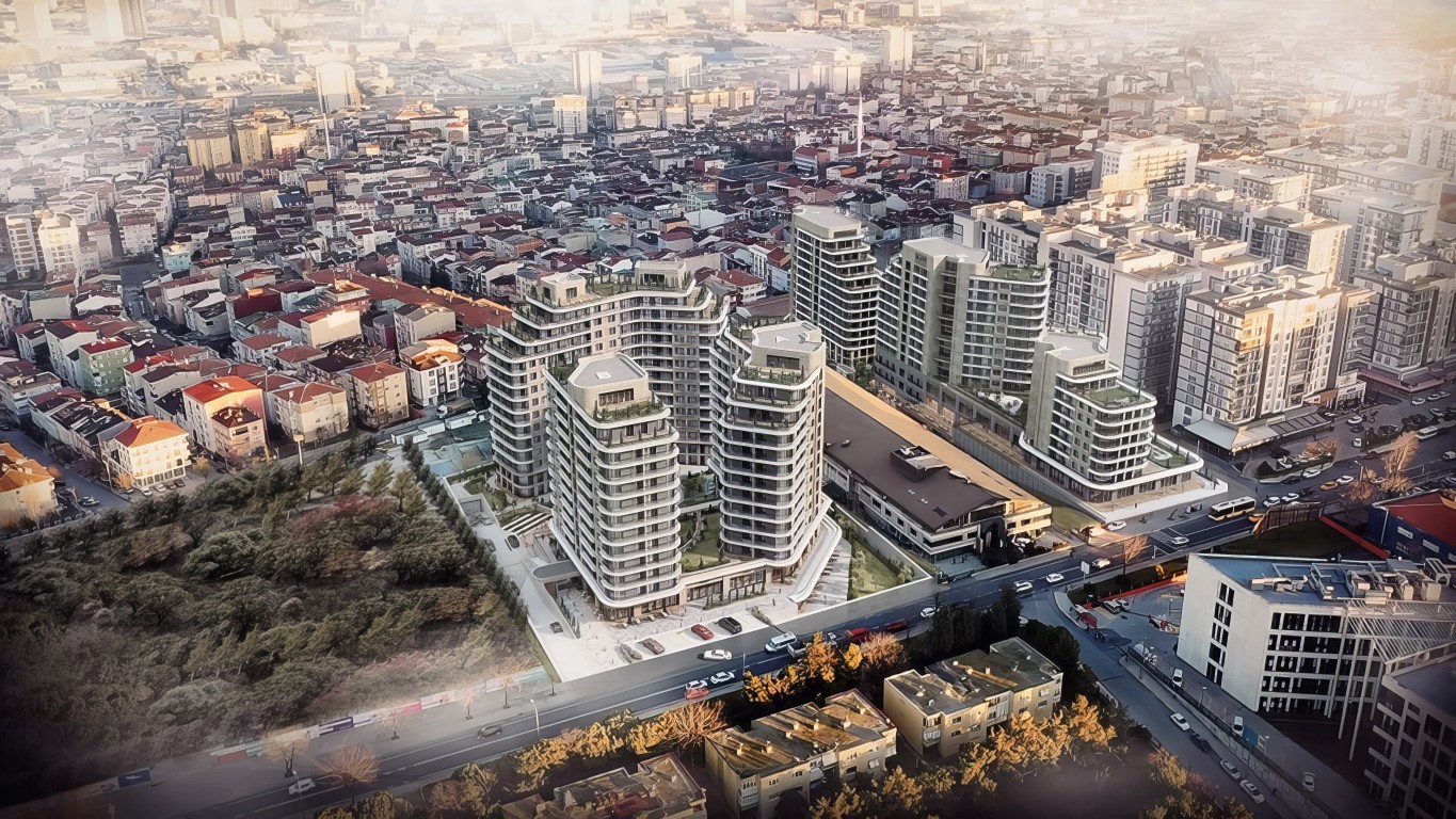 Новый проект, расположенный в одном из популярных районов Стамбула - Атакент - Фото 1