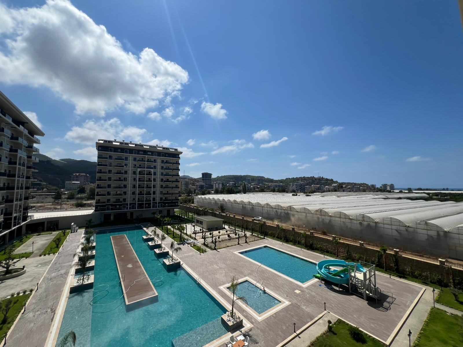 Двухкомнатная квартира 52 м² без мебели в районе Демирташ  - Фото 30