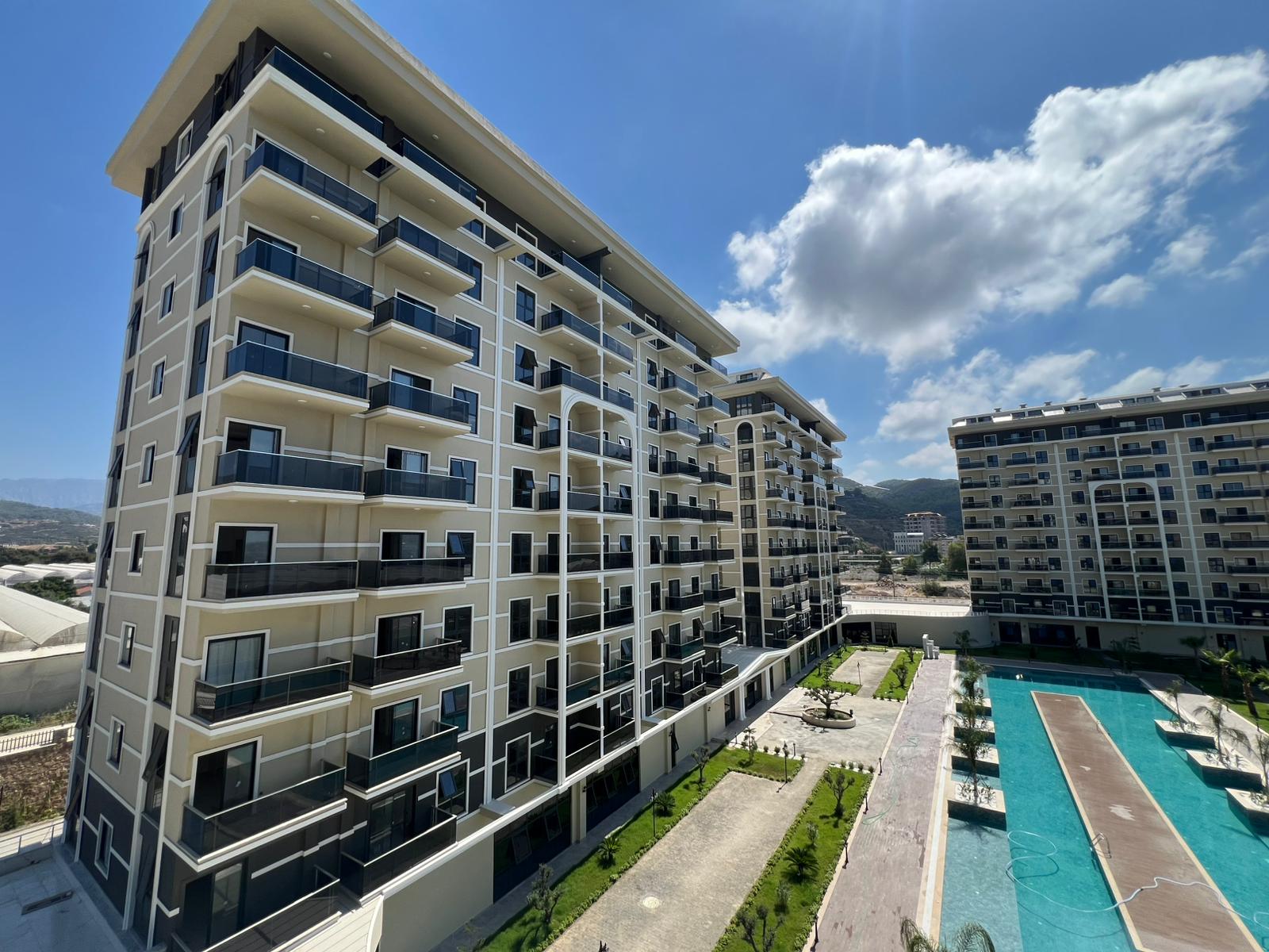 Двухкомнатная квартира 52 м² без мебели в районе Демирташ  - Фото 29